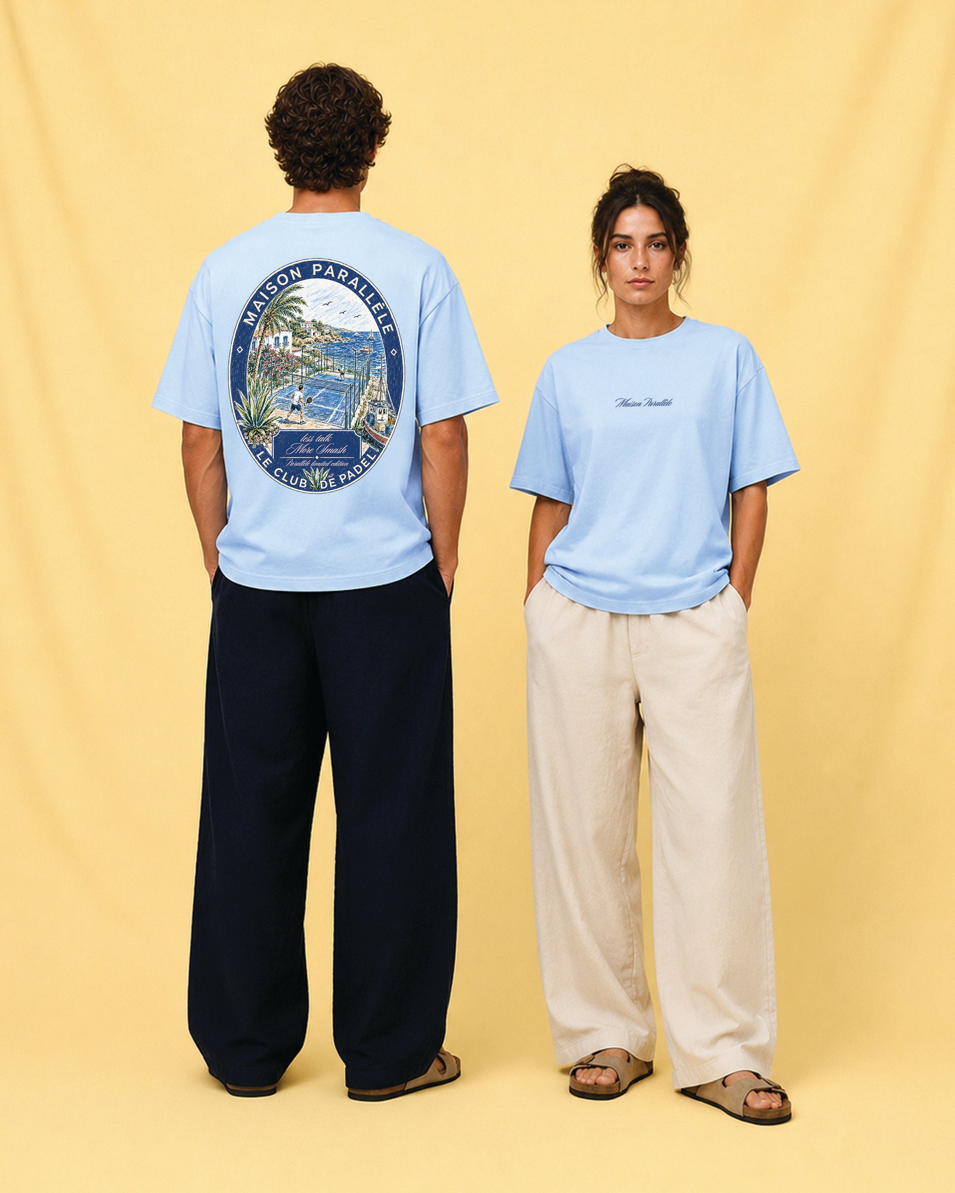 Mediterranean Padel Court T-Shirt