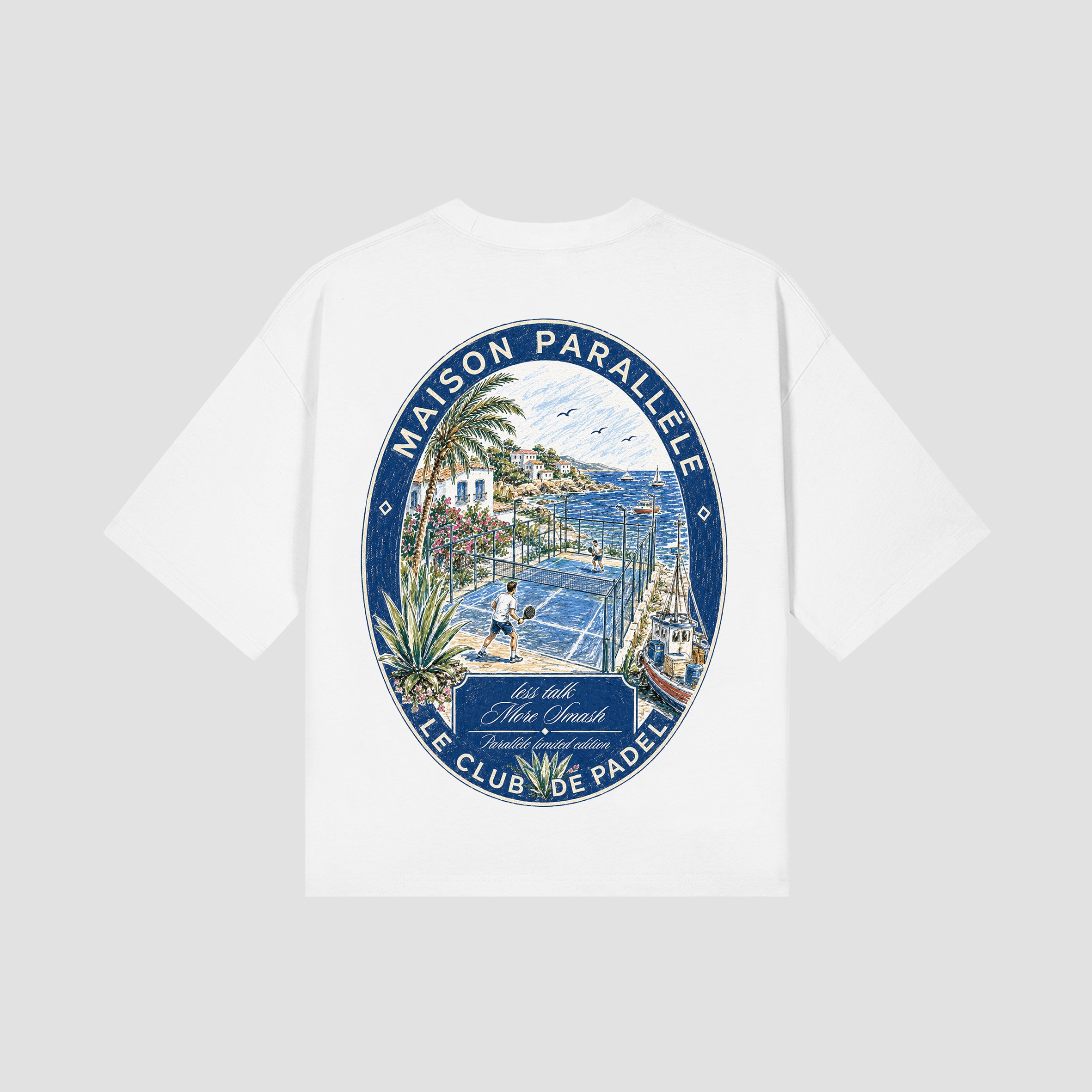 Mediterranean Padel Court T-Shirt